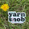 Mitchell Wool Co Stickers - Yarn Snob | Accessories at Michigan Fine Yarns