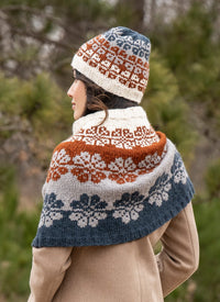 Blue Sky Fibers Floral Snood and Hat Kit -  | Kits at Michigan Fine Yarns