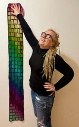 Painter's Path Scarf Kit - Kaleidoscope (Brights)