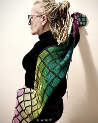 Freia Painter's Path Scarf Kit - Kaleidoscope (Brights)  | Kits at Michigan Fine Yarns