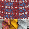 Koigu Heritage Sweater Kits - Autumn Harvest - Color B (Aliise) XS - XL | Kits at Michigan Fine Yarns