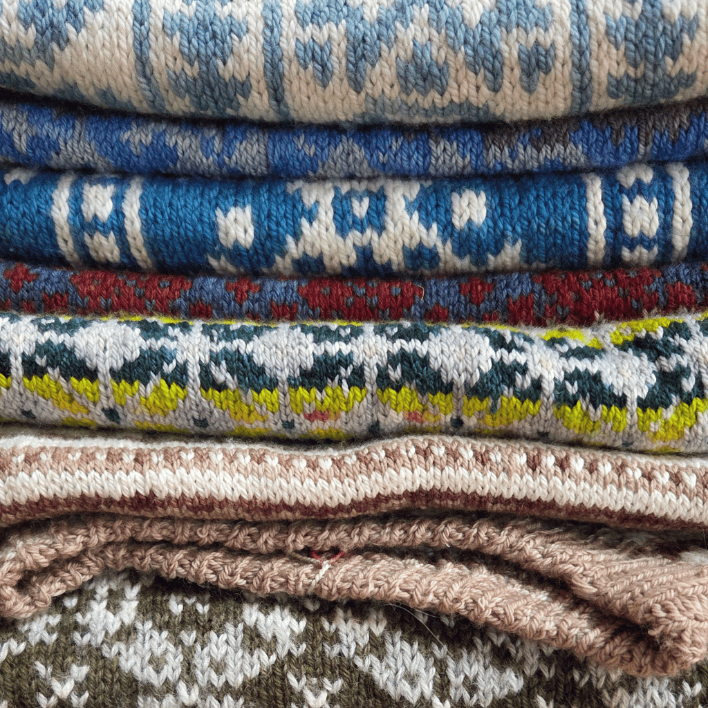 Koigu Heritage Sweater Kits - Koigu Sheep - Color A (Heli) XS - XL | Kits at Michigan Fine Yarns