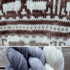 Koigu Heritage Sweater Kits - Koigu Sheep - Color B (Kiiri) XS - XL | Kits at Michigan Fine Yarns