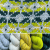 Koigu Heritage Sweater Kits - Signs of Summer - Color A (Kuno) XS - XL | Kits at Michigan Fine Yarns
