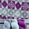 Koigu Heritage Sweater Kits - Squares & Diamonds - Color A (Age) XS - XL | Kits at Michigan Fine Yarns