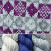 Koigu Heritage Sweater Kits - Squares & Diamonds - Color E (Mihkel) XS - XL | Kits at Michigan Fine Yarns