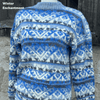 Koigu Heritage Sweater Kits - Visions of Spring - Color C (Tonu) XS - XL | Kits at Michigan Fine Yarns