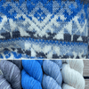 Koigu Heritage Sweater Kits - Winter Enchantment - Color A (Elvi) XS - XL | Kits at Michigan Fine Yarns