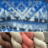 Koigu Heritage Sweater Kits - Winter Enchantment - Color C (Kusta) XS - XL | Kits at Michigan Fine Yarns