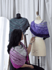 Michigan Fine Yarns Elliot Shawl Yarn Kit (Pre - Order) - Elphie  | Kits at Michigan Fine Yarns