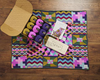 Rowan Rowan Signature Squares Blanket Kit -Original Colorway  | Kits at Michigan Fine Yarns