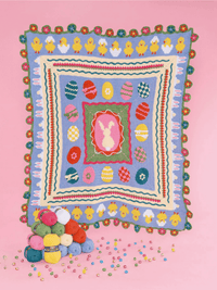 Sirdar Easter Egg Blanket Kit - Original Colorway  | Kits at Michigan Fine Yarns