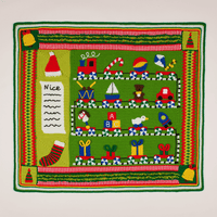 Sirdar Santa's Workshop Christmas Blanket Kit - Original Colorway | Kits at Michigan Fine Yarns