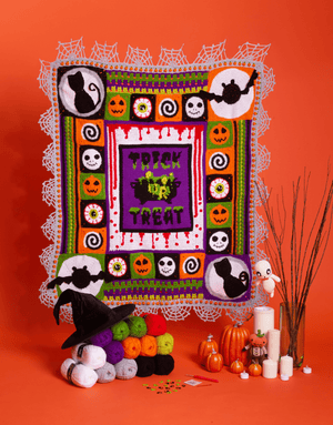 Sirdar Trick or Treat Halloween Blanket Kit - Original Colorway | Kits at Michigan Fine Yarns
