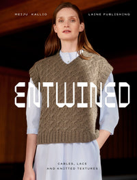 Laine Entwined: Cables, Lace and Knitted Textures - 9789527580400 | Knitting Book at Michigan Fine Yarns