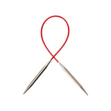 SS RED Lace 47" Circular Needles - US 0 (2.0mm)