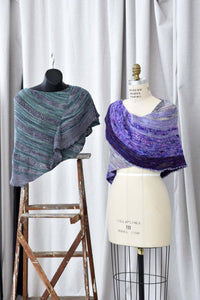 Michigan Fine Yarns Elliot Shawl Pattern (Pre - Order) - Booklet + Download  | Patterns at Michigan Fine Yarns