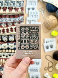 Pacific Knit Co. Dog Doodle Card Deck -  | Patterns at Michigan Fine Yarns