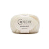 Cardiff Cashmere Brushlight - 101 - White | Yarn at Michigan Fine Yarns