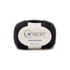 Cardiff Cashmere Brushlight - 110 - Black | Yarn at Michigan Fine Yarns