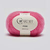 Cardiff Cashmere Prime - 134 - Marylin (Hot Pink) | Yarn at Michigan Fine Yarns