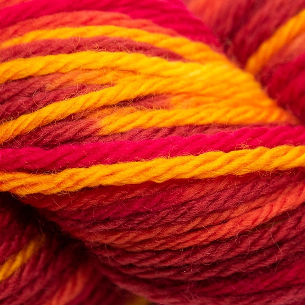 Fire Color Yarn Cascade 220 Superwash Sport Multis Yarn - Michigan Fine Yarns