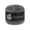 Lana Grossa Glamour -107 - Charcoal Multi  | Yarn at Michigan Fine Yarns