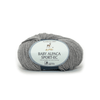 Plymouth Yarns Baby Alpaca Sport EC - 204 - Light Grey  | Yarn at Michigan Fine Yarns