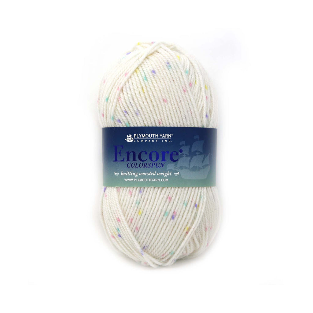 Plymouth Yarns Encore Worsted Colorspun - 7403 - White Girl Spot 843273003862 | Yarn at Michigan Fine Yarns