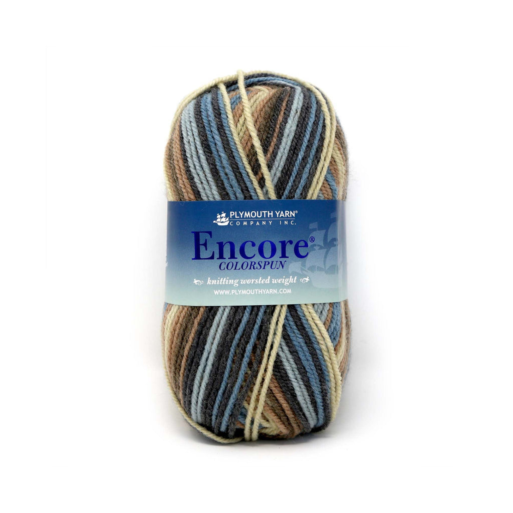 Plymouth Yarns Encore Worsted Colorspun - 7653 - Denim 0843273031438 | Yarn at Michigan Fine Yarns