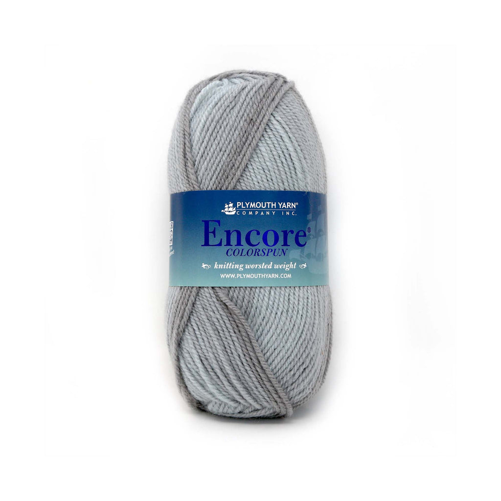 Plymouth Yarns Encore Worsted Colorspun - 7656 - Grey 843273035696 | Yarn at Michigan Fine Yarns