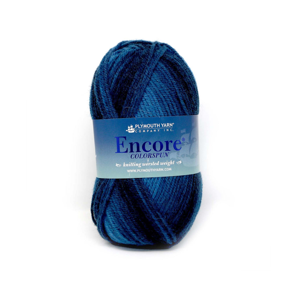 Plymouth Yarns Encore Worsted Colorspun - 7657 - Blues 843273035702 | Yarn at Michigan Fine Yarns