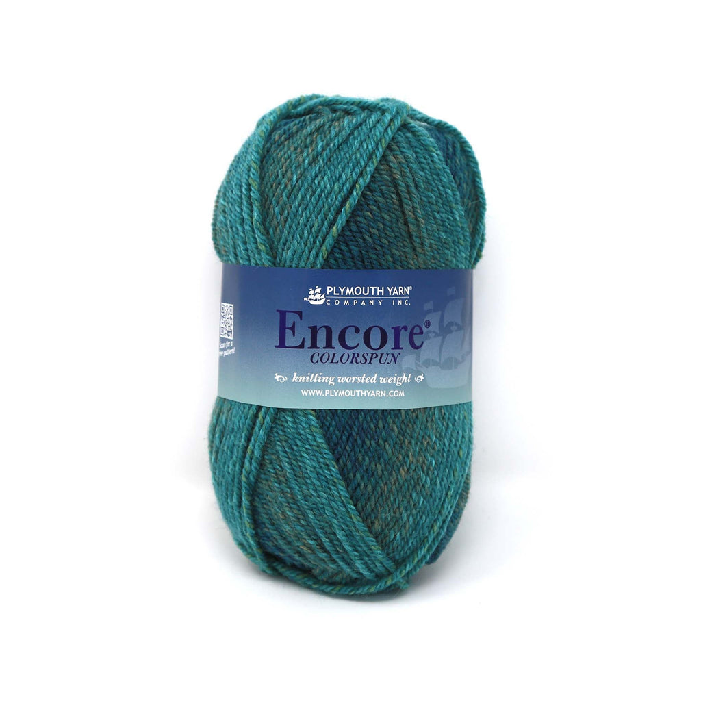 Plymouth Yarns Encore Worsted Colorspun - 7765 - Turquoise 843273038673 | Yarn at Michigan Fine Yarns