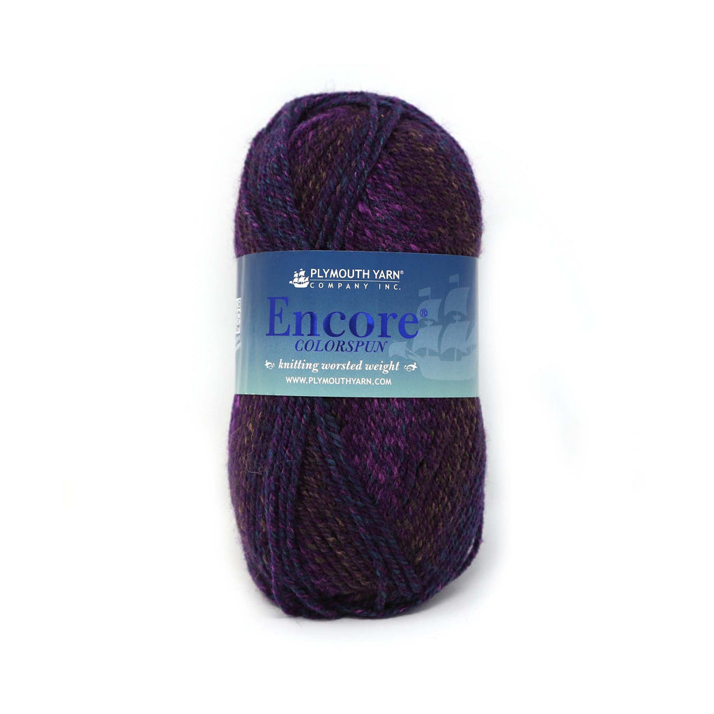 Plymouth Yarns Encore Worsted Colorspun - 7767 - Berry Grape 843273038697 | Yarn at Michigan Fine Yarns