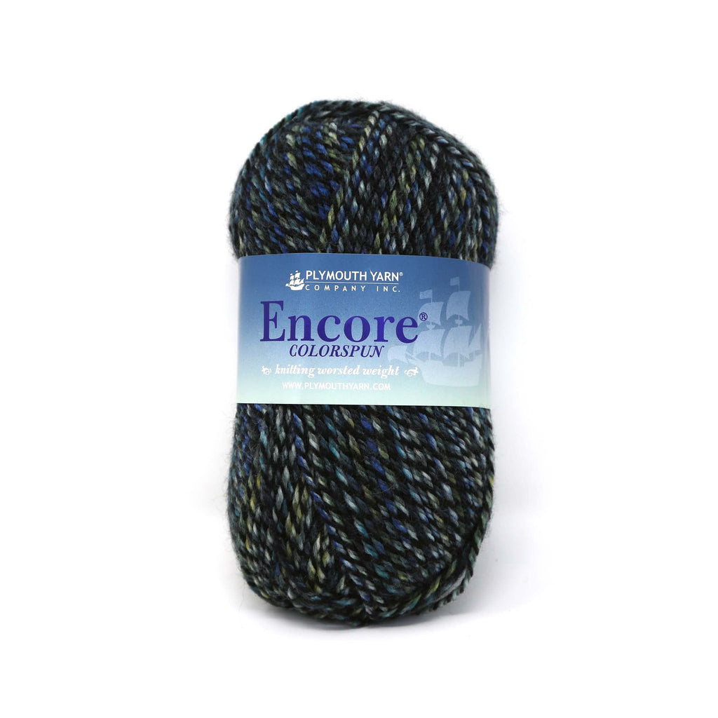 Plymouth Yarns Encore Worsted Colorspun - 7807 - Blue Greens 843273053553 | Yarn at Michigan Fine Yarns