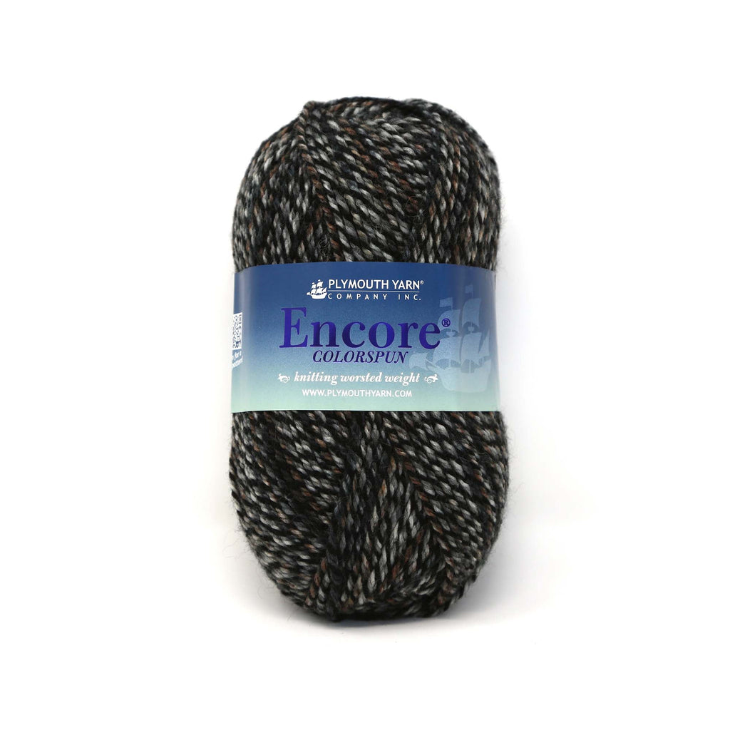 Plymouth Yarns Encore Worsted Colorspun - 7808 - Brown/Grey (Discontinued) 843273053560 | Yarn at Michigan Fine Yarns
