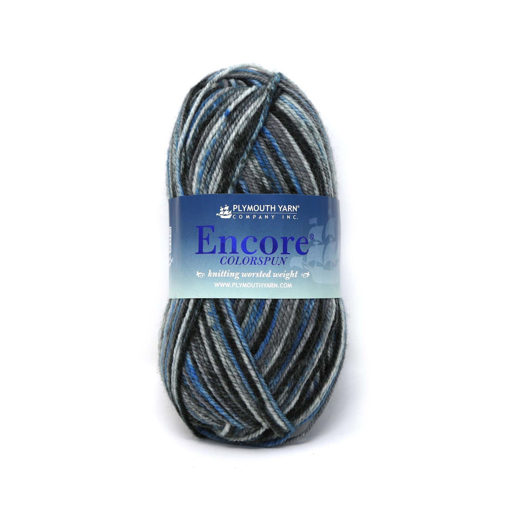 Plymouth Yarns Encore Worsted Colorspun - 8002 - Blues 843273049624 | Yarn at Michigan Fine Yarns