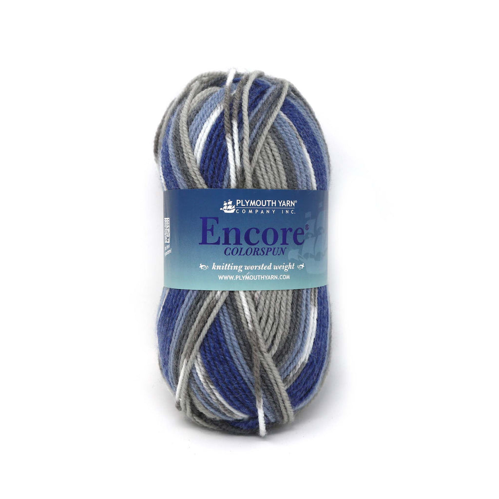 Plymouth Yarns Encore Worsted Colorspun - 8121 - Blue Jeans 843273047590 | Yarn at Michigan Fine Yarns