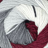 Plymouth Yarns Hot Cakes - 3 - Grey/Burgundy Mix 843273050163 | Yarn at Michigan Fine Yarns