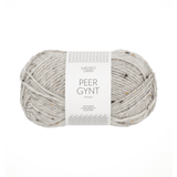 Peer Gynt Tweed - 1035 - Light Grey Melange / Autumn Tweed