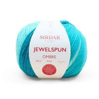 Sirdar Jewelspun Ombre - 103 - Ocean Blue 5054714621032 | Yarn at Michigan Fine Yarns