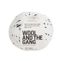 Wool And The Gang Shiny Happy Cotton - 101 Spots 700461299455 | Yarn at Michigan Fine Yarns