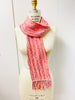 Michigan Fine Yarns Store Sample Sale: Adult Neckwear -Pinks Handwoven Scarf 35288618 | at Michigan Fine Yarns