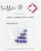 Bryson Sox Marx Stitch Markers -Purple 54420778 | Accessories at Michigan Fine Yarns