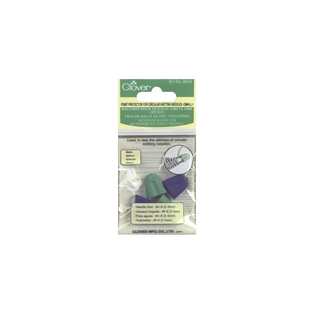 Clover Circular Needle Point Protectors -051221354472 | Accessories at Michigan Fine Yarns