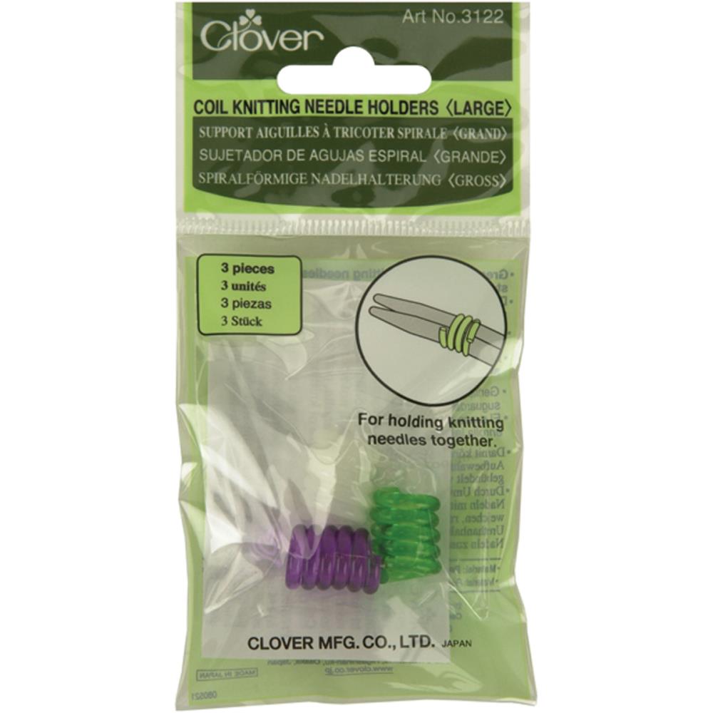 Clover Coil Knitting Needle Holders -051221354502 | Accessories at Michigan Fine Yarns