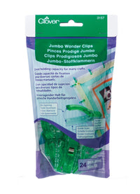 Clover Jumbo Wonder Clips - 051221731570 | Accessories at Michigan Fine Yarns