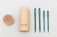 Knitter's Pride Teal Wooden Darning Needles - 8907628028909 | Accessories at Michigan Fine Yarns