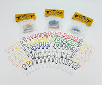 Michigan Fine Yarns AcademicHobbyist Locking Markers -Rainbow 02410794 | Accessories at Michigan Fine Yarns