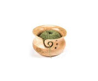 Michigan Fine Yarns Mangowood Yarn Bowl - | Bowls at Michigan Fine Yarns